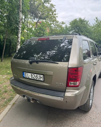 Jeep Grand Cherokee cena 43000 przebieg: 216000, rok produkcji 2005 z Łódź małe 106